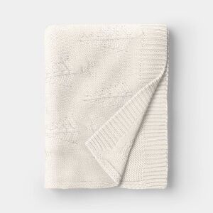 Tree nwt Knit Throw Blanket Ivory - Threshold